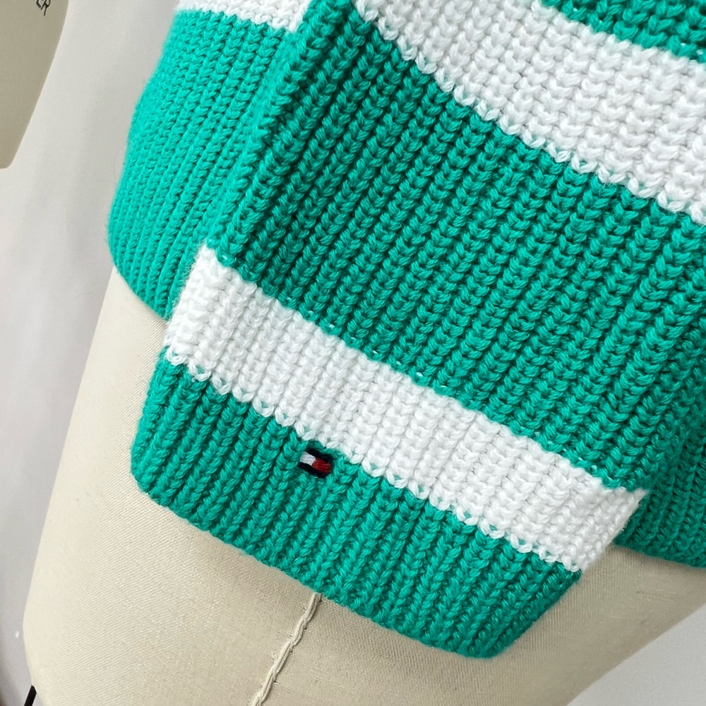 Tommy Hilfiger Striped Sweater M - Picture 8 of 13